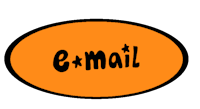 an orange circle with the word e mail on it